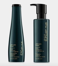 Shu Uemura Ultimate Reset Shampoo 10 Oz  Conditioner 8 Oz NEW IN BOX