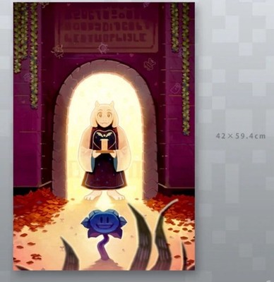 NEW UNDERTALE ISEKI Poster From JAPAN Freeshipping