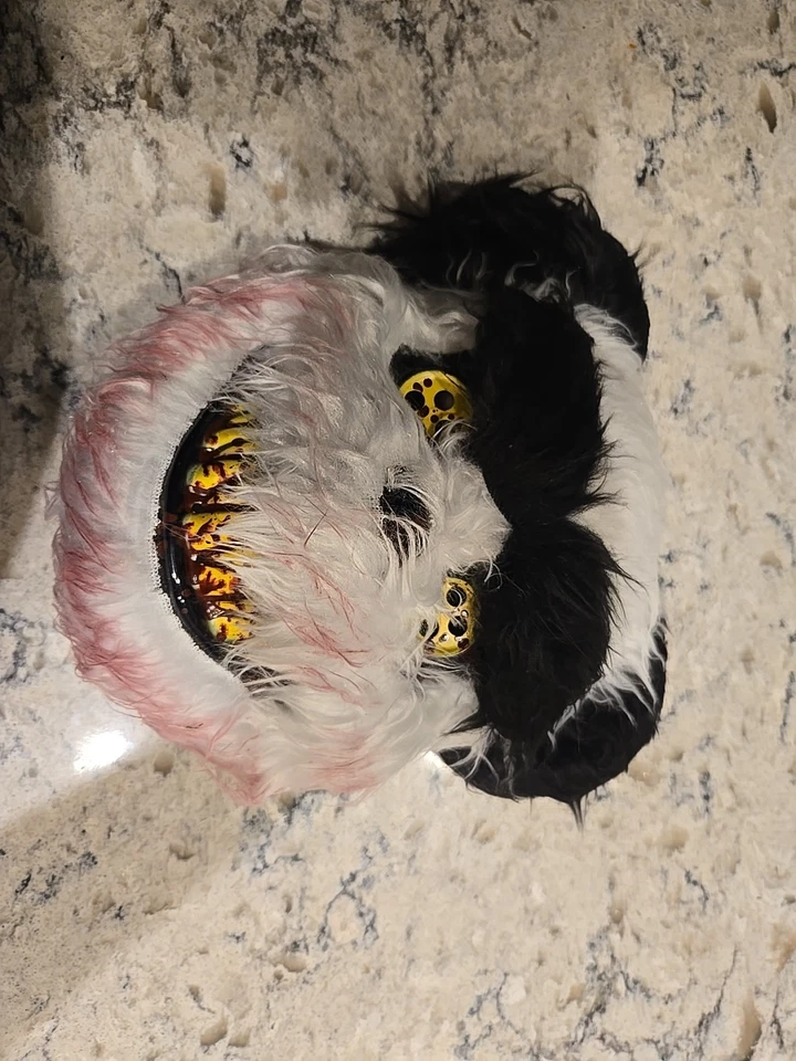 Halloween Scary Panda Bear Mask Evil- Bloody - Image 3 of 4