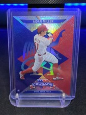 2025 Panini Crusade Adain Miller #94 Blue Philadelphia Phillies