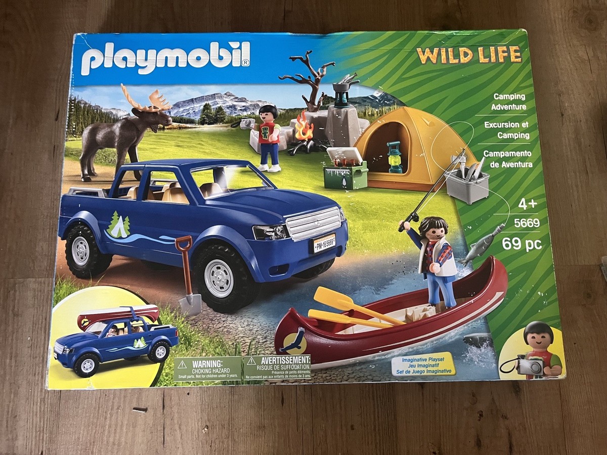 Camping Wildlife Playmobil Playmobil Figure Toy Survival Outdoor