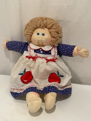 1978  The Little People Xavier Roberts Stamped Soft Sculpture Cabbage Patch Kids