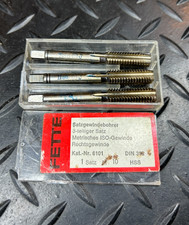 Fette Satz Hand Gewindebohrer HSS M10 6H DIN 352 Metrisches ISO-Gewinde rechts