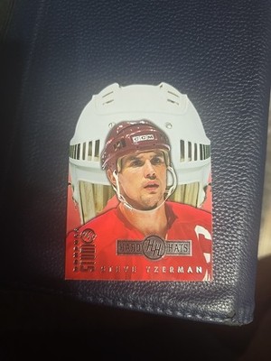 Steve Yzerman 1997-98 Donruss Studio Hard Hats /3000 #10 Detroit Red Wings