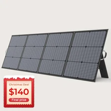 MHPOWOS 48V 220W Solar Panel Kit Portable Foldable Charger for Power Station