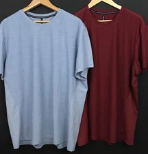 Ten Thousand Set of 2 Versatile Shirts Short Sleeve Blue & Red T-Shirt Size XXL