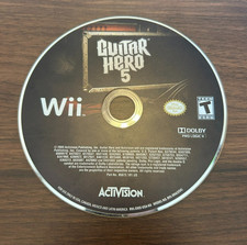 Guitar Hero 5 - Nintendo Wii - Loose - Authentic & Tested