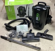 Atrix Ergonomic Backpack Vacuum Cleaner - 8-Quart HEPA Filter, 1400W Portable