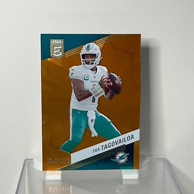 2023 Panini Donruss Elite- Tua Tagovailoa, Orange Foil /399