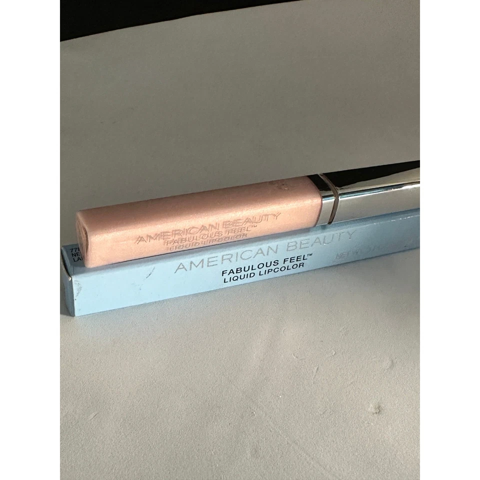 Color de labios líquido American Beauty fabulous Feel nuevo de stock; 08 rosa perla; 0,17 oz Foto 2 de 4