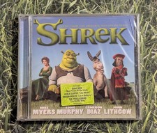 Shrek Movie Soundtrack (2001 CD) Smash Mouth Baha Men Eels - Sealed Hype Sticker