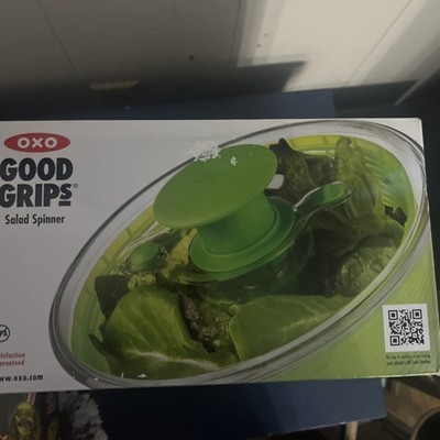 OXO Good Grips 4.0 Salad Spinner Fruit Washer Lettuce Spinner Large Capacity NIB