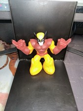 Heroes of Goo Jit Zu Marvel X Men Wolverine Action Figure Yellow Squishy Moose
