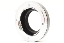 Leica M to Minolta MD Mount Adapter Limited Rare Silver
