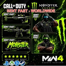Call Of Duty COD MW4 Modern Warfare 4 Monster All 5 Codes Operator Skin Set FAST