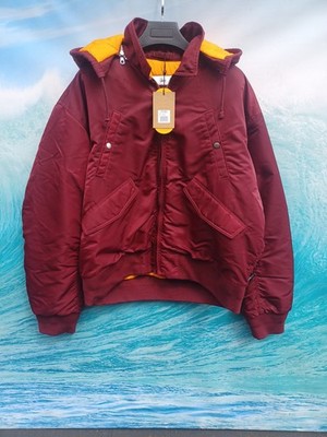 Flight bomber Stussy Xxl Mens Red Winter 2025 Release Authentic Jacket #0625