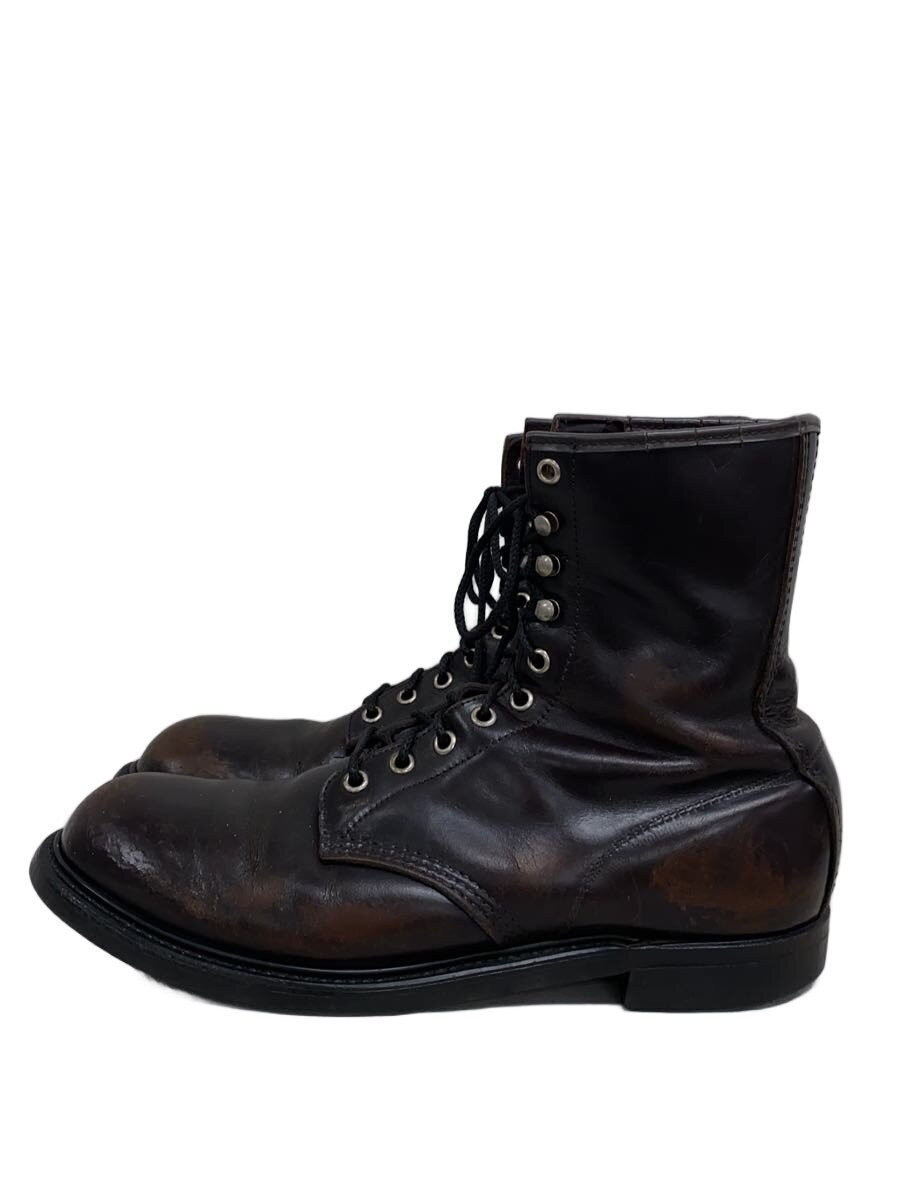 Lace-Up Boots/Us10.5/Brw/Leather 3464