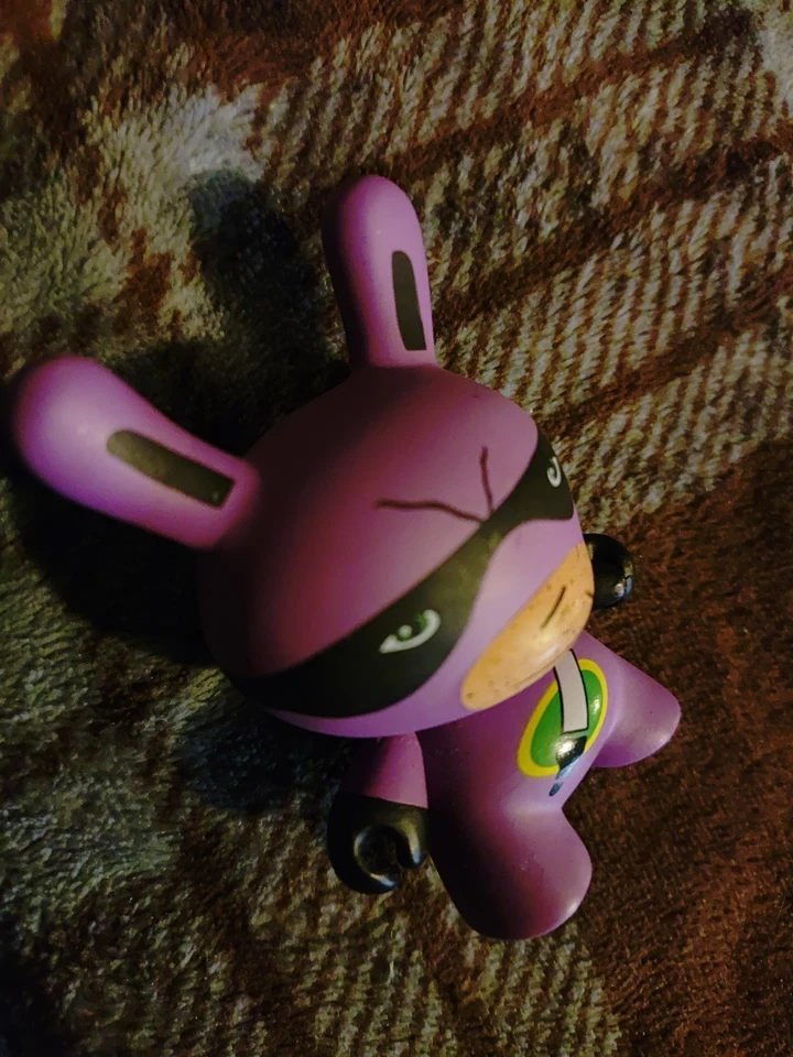 Kidrobot Dunny 2004 Serie 1 Sin título por el Dr. Figura de vinilo suelta Revolt 3 pulgadas Foto 4 de 4