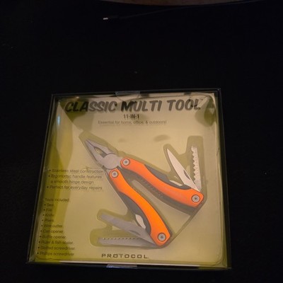 PROTOCOL 11-in- 1 Classic Multi Tool New In Box