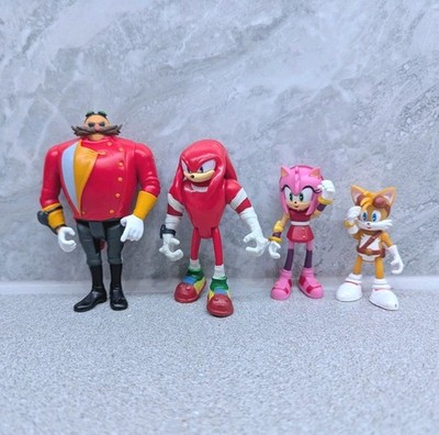 Sonic the Hedgehog Sonic Boom Actionfigur Konvolut X4 Eggman Amy Knuckles Tails 