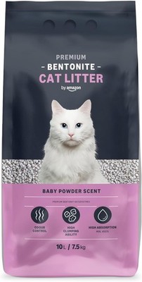 Lifelong Katzenstreu Klumpstreu Hormit Bentonite Staubfrei Baby Puder Duft 10 L
