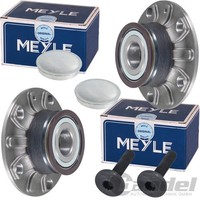 2X Meyle Radnabe MIT Radlager Hinten FüR Audi A3 8P VW Golf 5 6 Plus Seat Leon