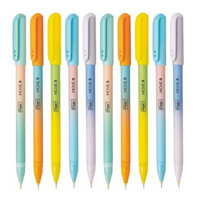 FLAIR Move Fine Tip Ball Pen Effortless Writing With Sleek Clip Design FS