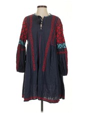 Ulla Johnson Women Blue Casual Dress 0