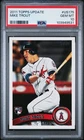 2011 Topps Update 🔥MIKE TROUT🔥 RC Rookie PSA 10 💎 Gem Mint