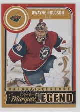 2014 O-Pee-Chee Marquee Legend Wrapper Redemption Red Border Dwayne Roloson 0c3