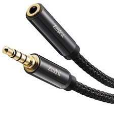 6ft 3.5mm Aux Audio Extension Cable