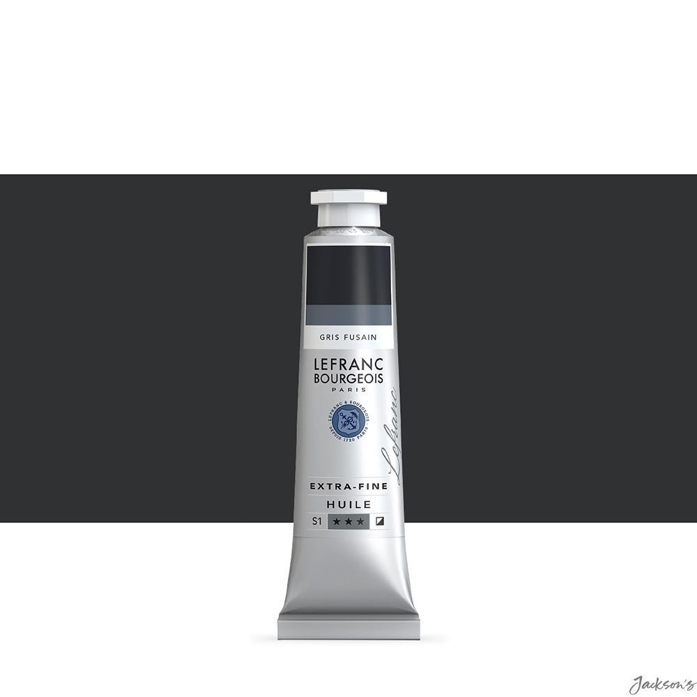 Lefranc & Bourgeois Extra Fine Oil Paint 40ml Charcoal Grey For Artists