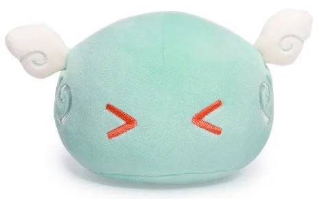 Peluche Anemo-Slime 15 cm douce pour fan de Genshin Impact