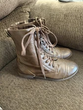 Timberland Pro 25/7 Boots Size 10 One Spot Stitching Separate No Hole See Pics.