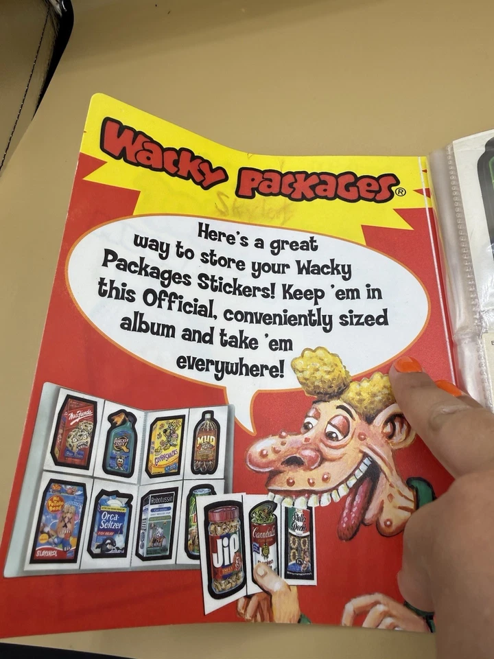 Official Wacky Packages Collector Albums Stickers Collection!!  (2006) - Image 2 of 4