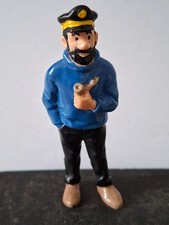 FIGURINE Bullyland 1990 TINTIN - CAPITAINE HADDOCK AVEC PIPE