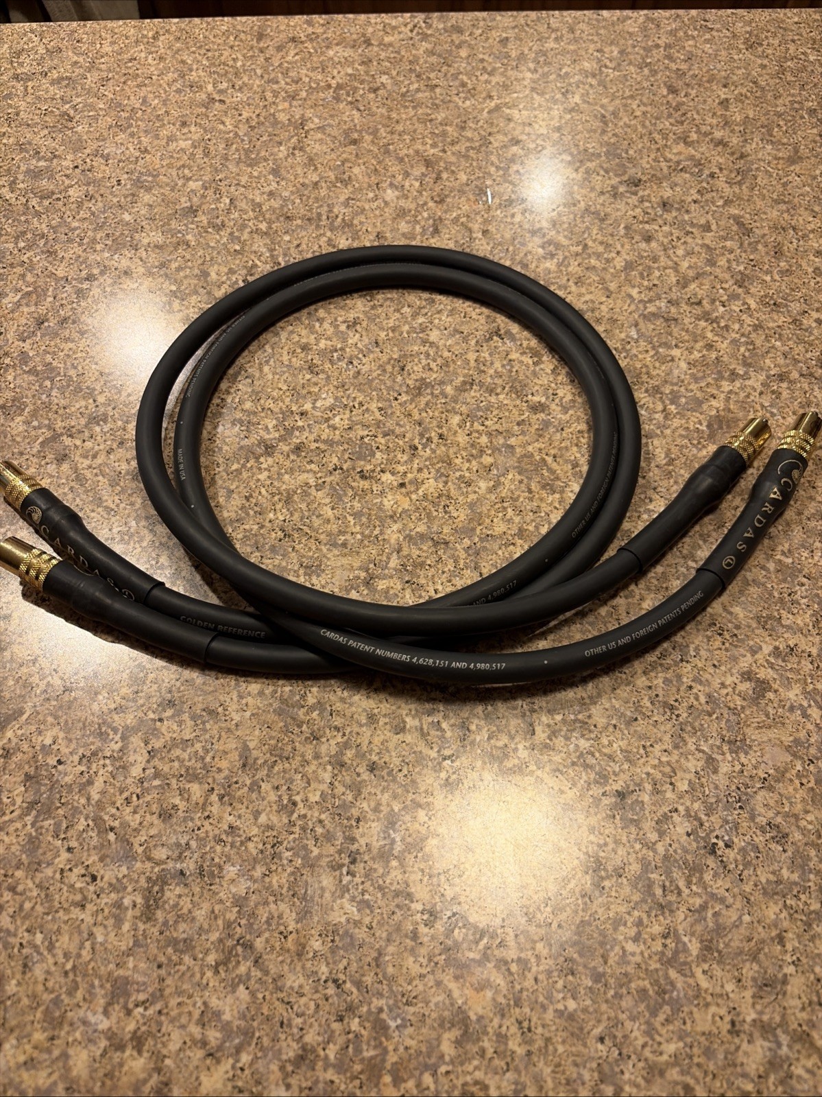 Cardas Golden Reference 1 Meter RCA Cables