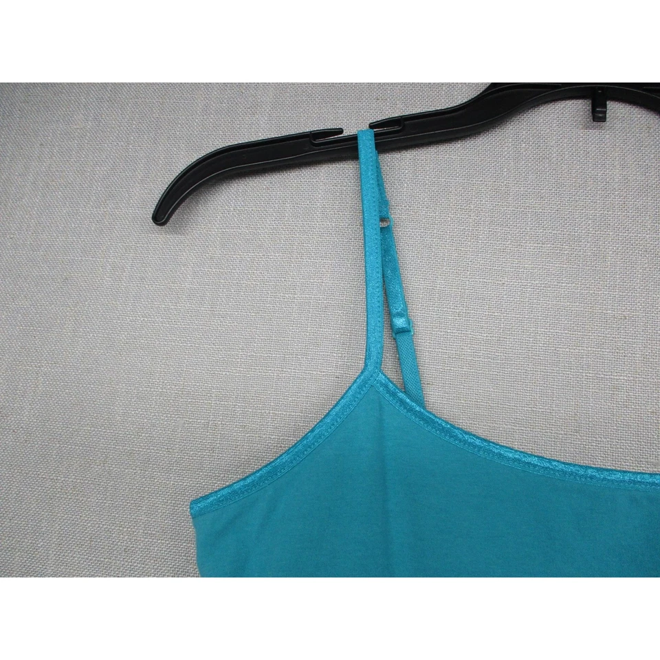 So Turquoise Y2K Stretch Casual Trendy Layering Camisole Top Womens Size Large - Image 2 of 4