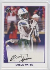2021 Leaf Memories 1990 Base Purple Spectrum 14/30 Duece Watts #BA-DW1 Auto 4z8