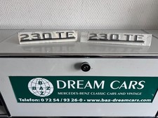 NOS Mercedes 230TE W124 T-Modell S124 Typenschild Typenzeichen Emblem Badge OEM