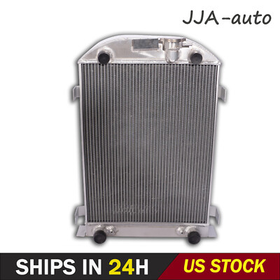 3Rows Fit For Ford Model A (MT/AT) 1930-1931 Cooling Aluminum Radiator 28'' Tall
