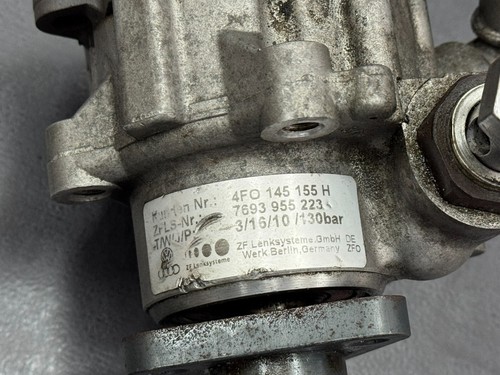 Servo Pump Audi A6 4F Semi-Rotary Power Steering Hydraulic Pump 4F0145155H - Picture 6 of 13