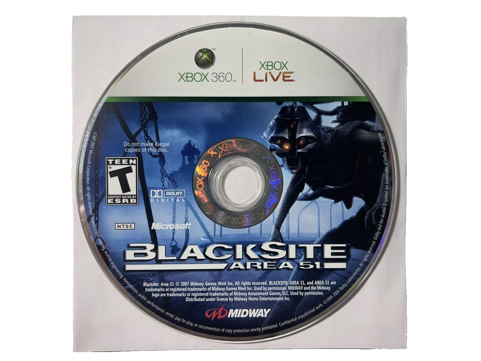 Blacksite Area 51 Xbox360 | eBay