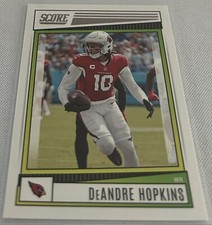2022 Panini Score Football DeAndre Hopkins Arizona Cardinals base card #144