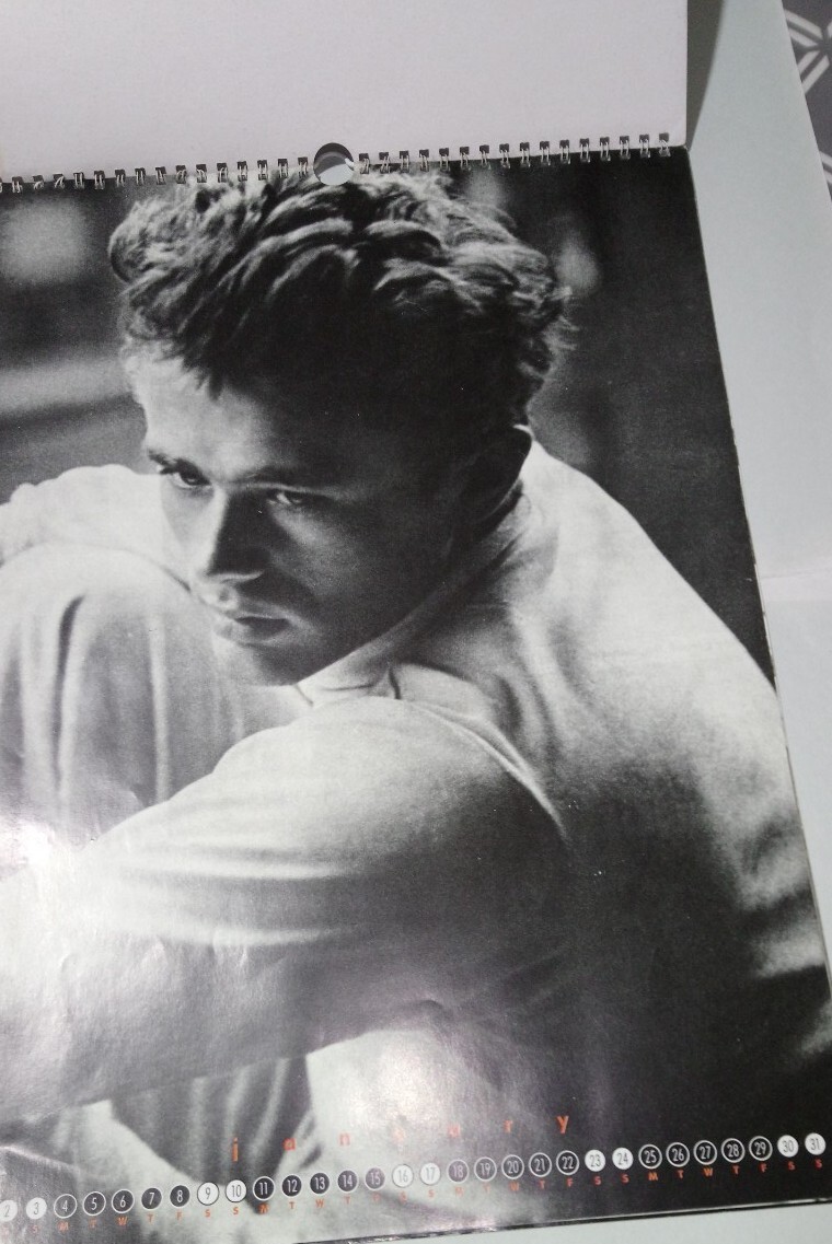 Rare Vintage James Dean 1988 calendar atalanta press | eBay