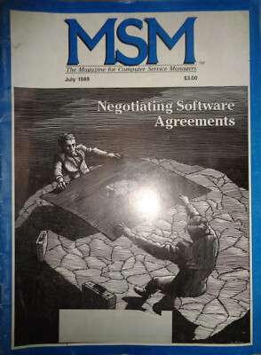 Msm The Magazin für Computer Service Managers - Juli 1989