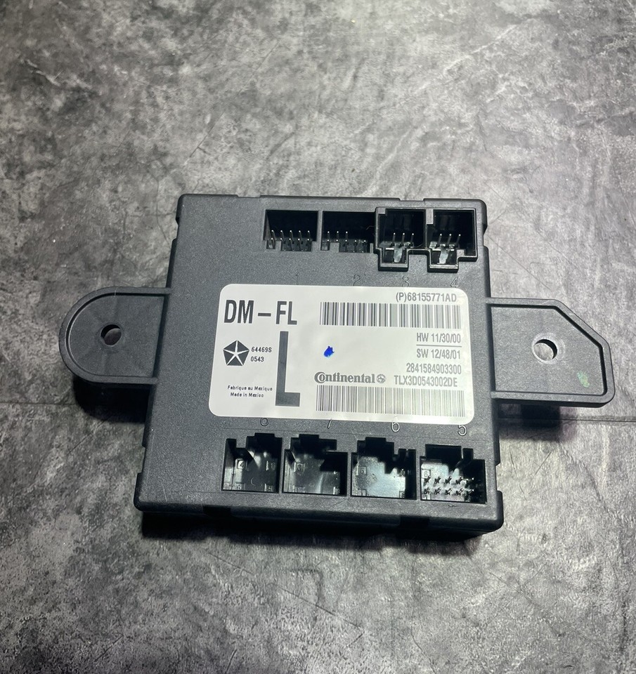 20132018 Dodge Ram 2500 3500 Front Left Driver Door Module 6815577AD