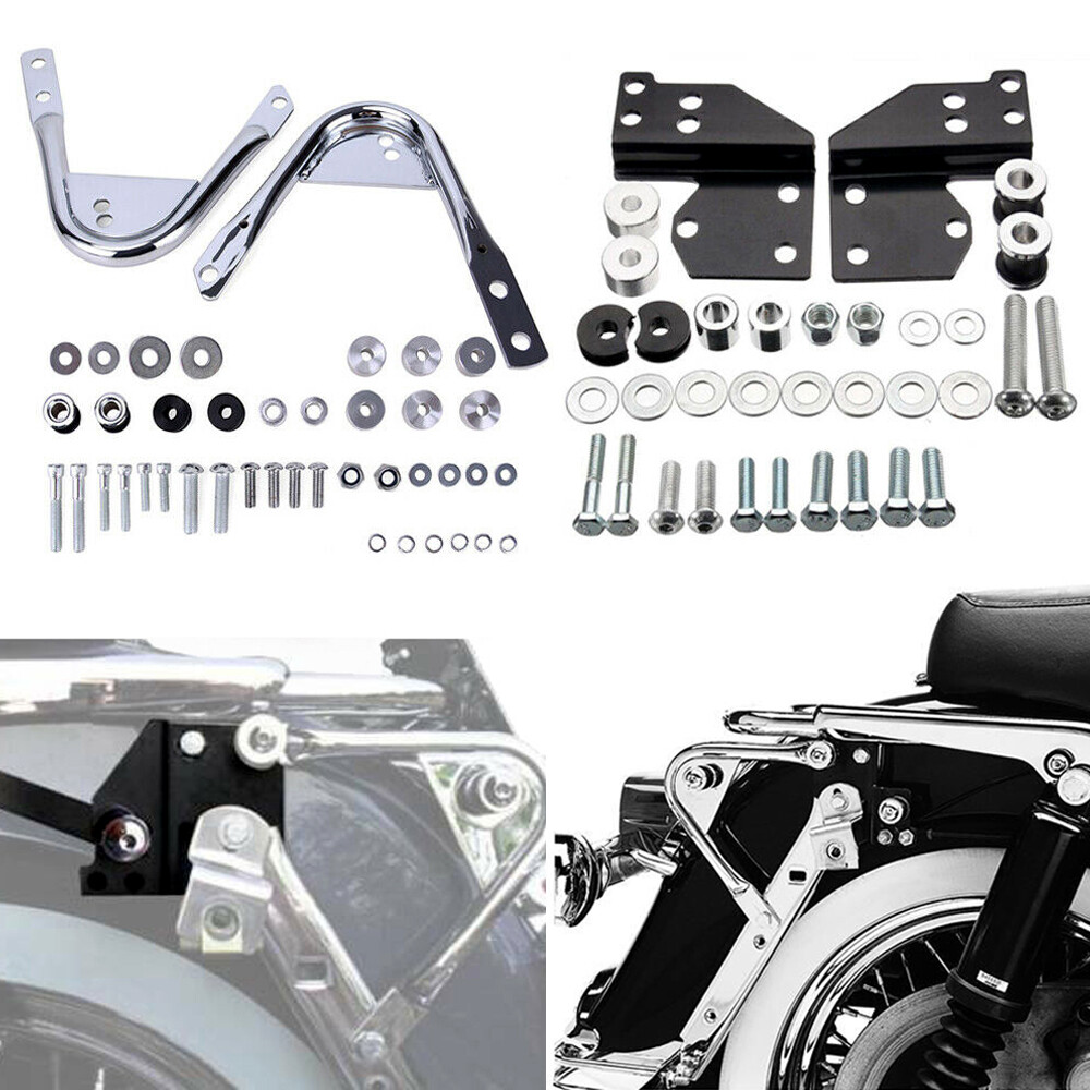 Quick Release Sissy Bar /Tour Pack Rack Docking Kit For Harley