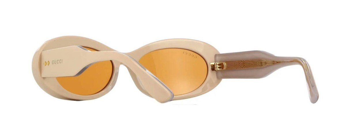Gucci GG1527S Beige/Brown (004) Sunglasses | eBay