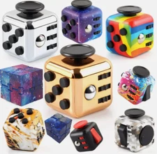 Fidget Cube 3D Anti-anxiety Focus Stress Reliever Toys Adult Hand Desk Toy
